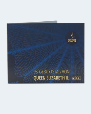 Goldmünze First Strike Ed. Queen 95. Geb.