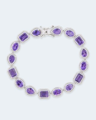 Armband mit Amethyst