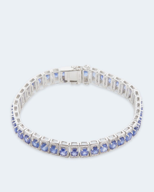 Armband mit Saphir