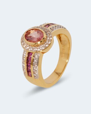 Ring mit Pink Apatit