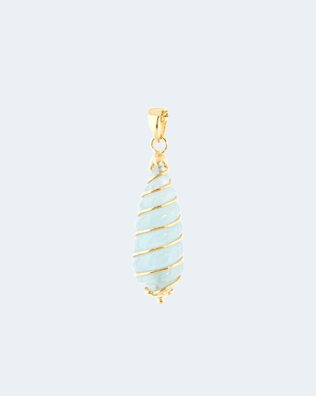 Anhänger mit Aquamarin