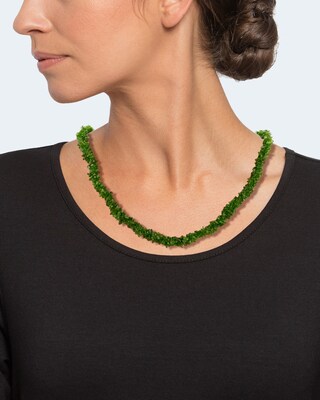 Collier aus Chromdiopsid