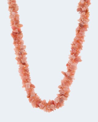 Collier mit Pink-Opal