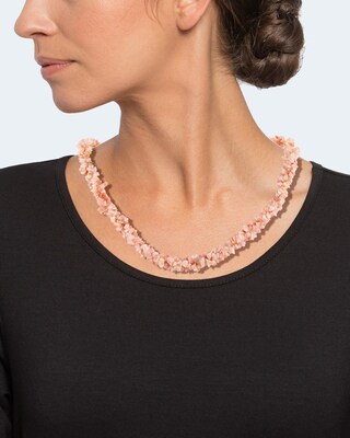 Collier mit Pink-Opal