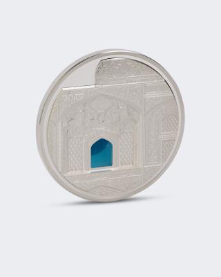 Silbermünze Glaskunst Isfahan 2020
