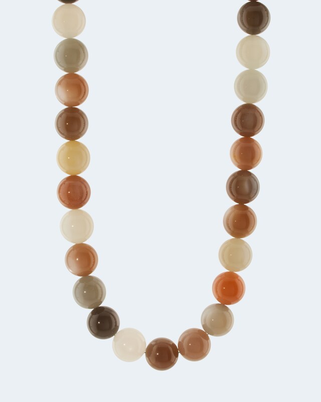 Collier aus Multi-Mondstein