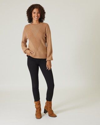 Pullover mit Glanzgarn