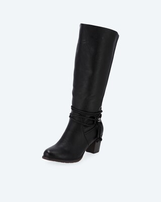 Stiefelette mit langem Schaft