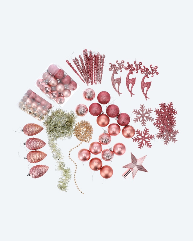 Produktabbildung für Weihnachtsbaum Dekorations-Set, 100tlg.