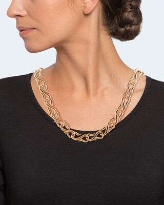 Collier in Fantasie-Optik