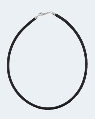 Lederband mit Silberverschluss