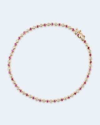 Armband mit Rubinen & Brillanten 1,24 ct