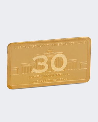 Goldbarren 30 Jahre Mauerfall