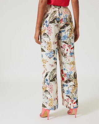 Schlupfhose mit Alloverdruck