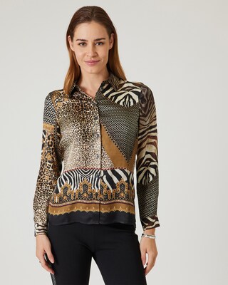 Bluse mit Exklusivdruck