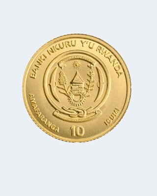 Goldmünze 25 Jahre Emu Australien