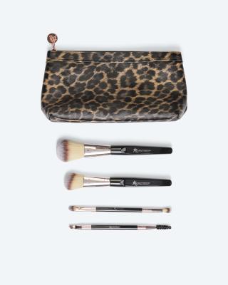 Deluxe Brush Collection 4 Pinsel mit Tasche