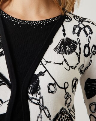 Pullover in Twinset-Optik
