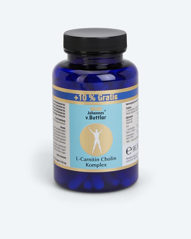 L-Carnitin Cholin Komplex, 120 Kps. + 10%