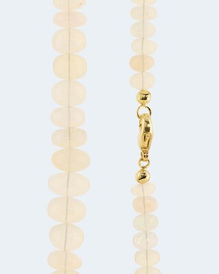 Collier mit Kristallopal