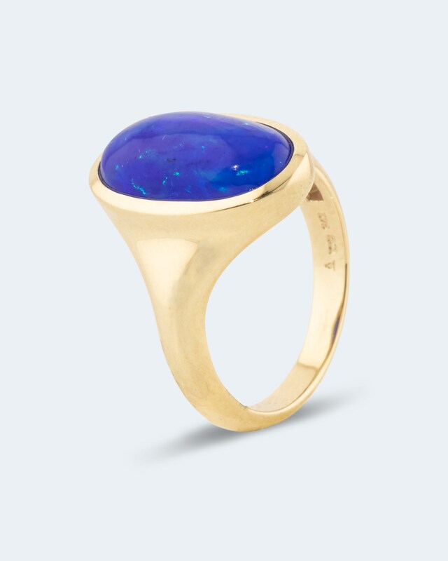 Ring mit Kristallopal