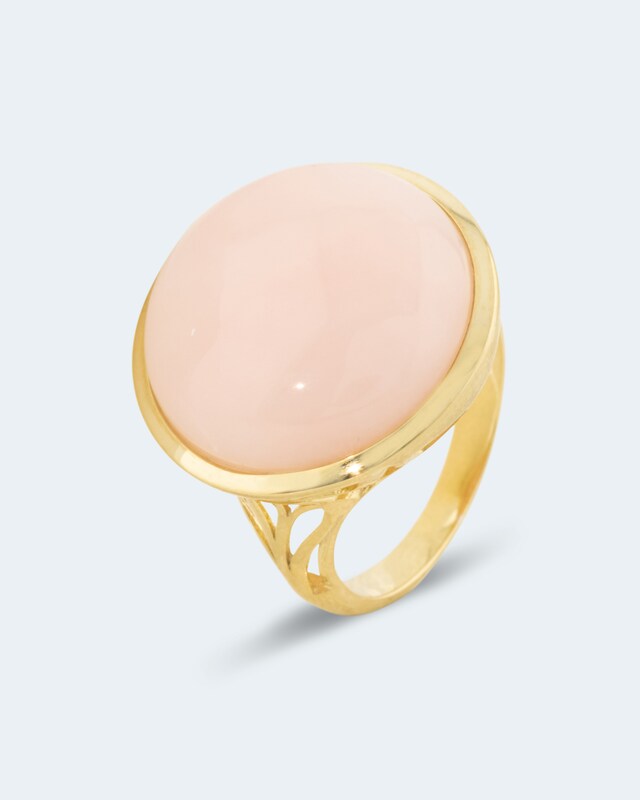 Ring mit Pink Opal