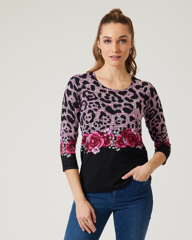 Pullover "Wild Roses"