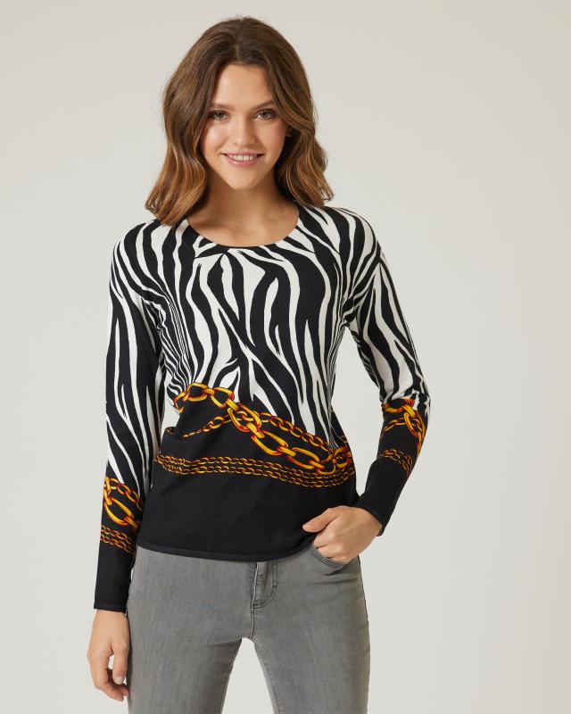 Classic Pullover "Zebra"