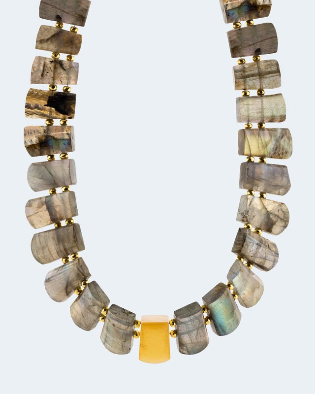Collier mit Labradorit