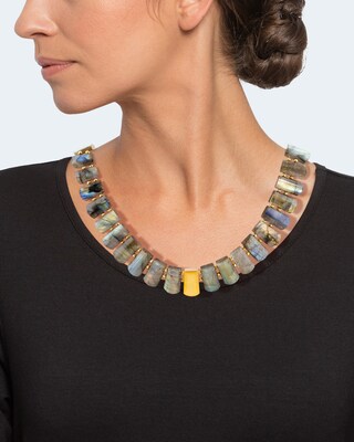 Collier mit Labradorit