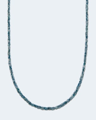 Diamant-Collier "Blue river" 15,0 ct