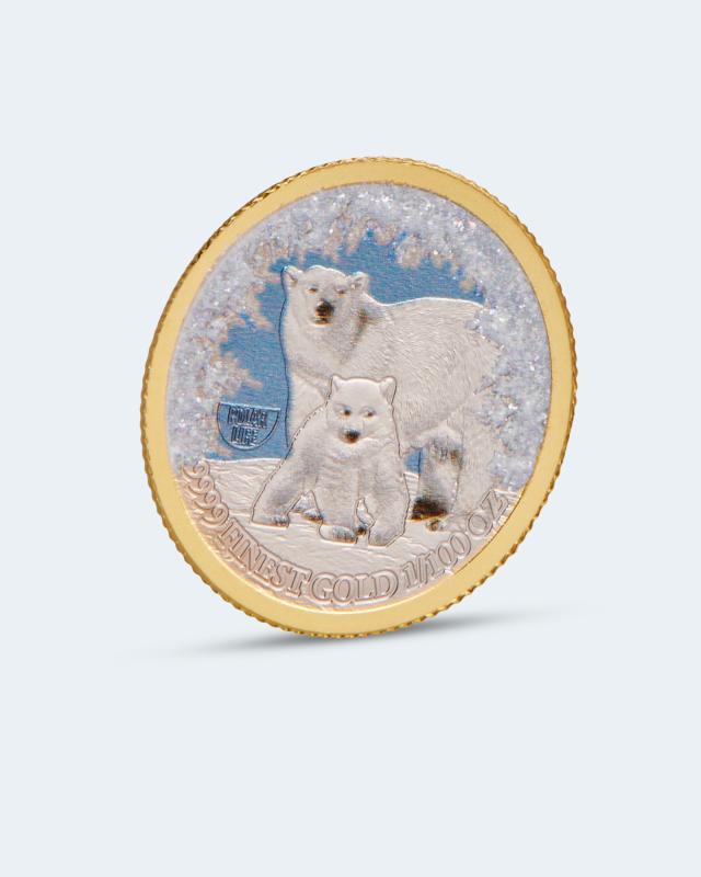 Polar Life Münze Eisbär