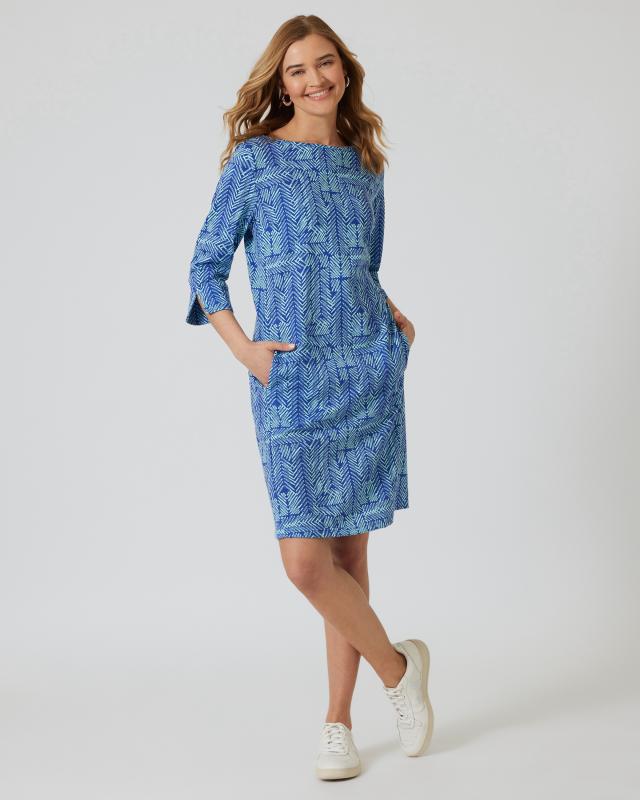 Produktabbildung für Jerseykleid mit Print