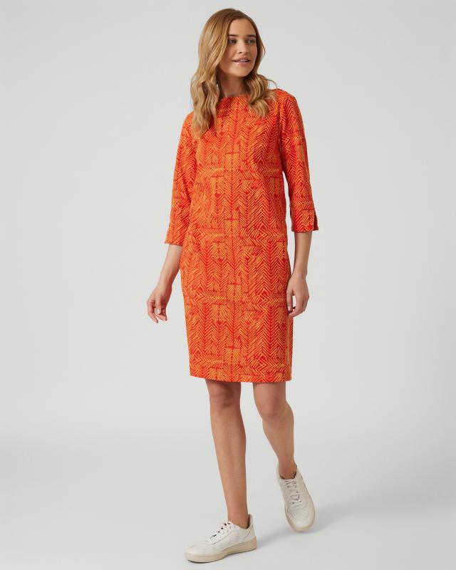 Produktabbildung für Jerseykleid mit Print