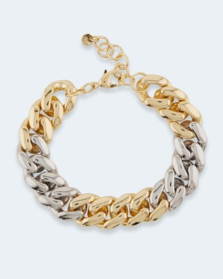 Armband in Bicolor-Optik