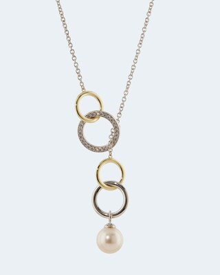 Slider-Collier MK-Perle 14mm