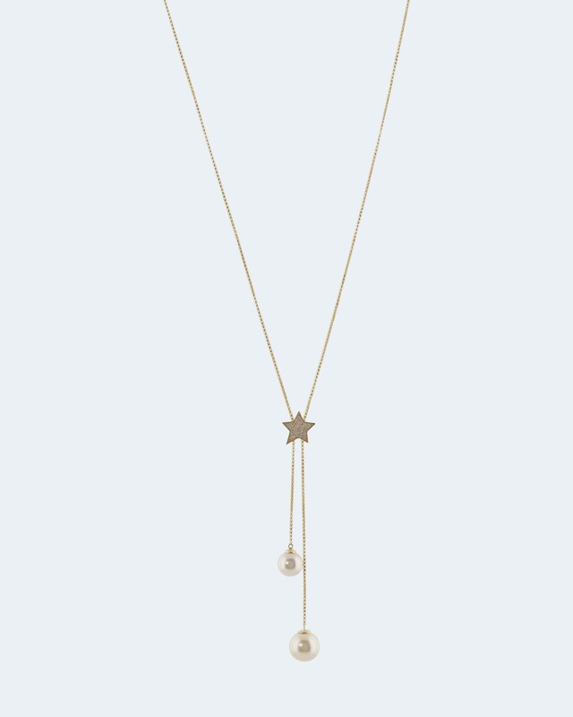Slider-Collier mit MK-Perlen 10 & 12mm