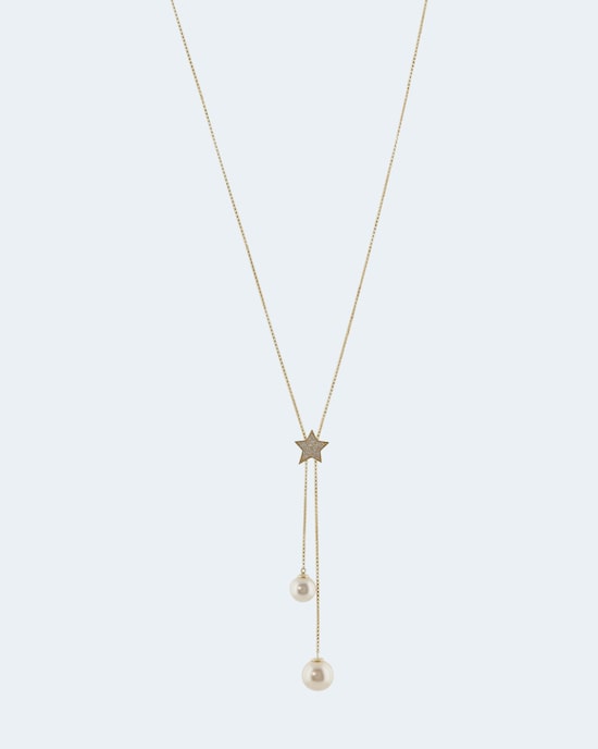 Produktabbildung für Slider-Collier mit MK-Perlen 10 & 12mm