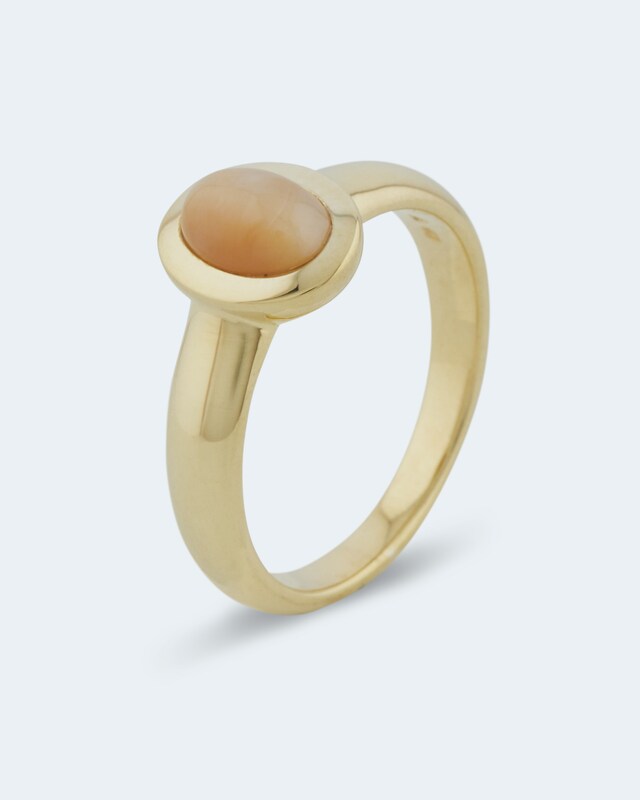 Ring mit Katzenaugenopal
