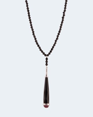 Collier aus Spinell mit Anhänger