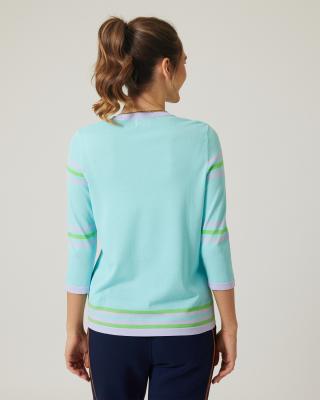 Pullover im Streifendesign