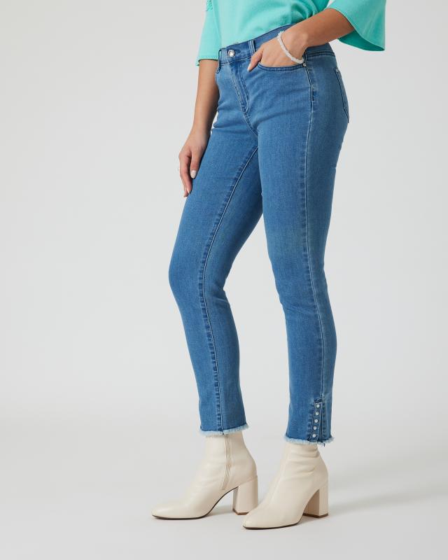 Produktabbildung für 5-Pocket-Jeans mit Nieten