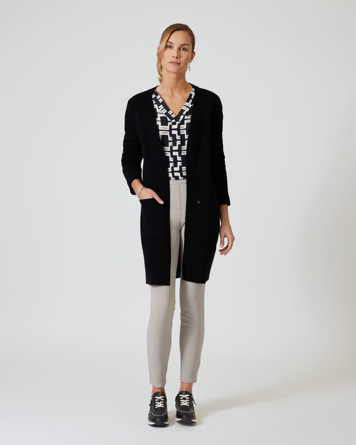 Veste Blouson Femme THOM By Thomas Rath, Gris, Rivets, Taille 46/L, Classique