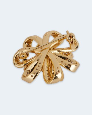 Brosche mit Zirkonia