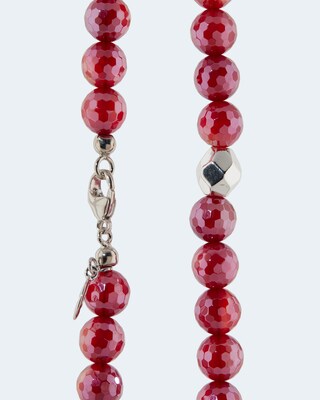 Collier mit Achat und Hämatit