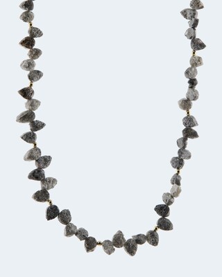Collier mit Rohdiamant