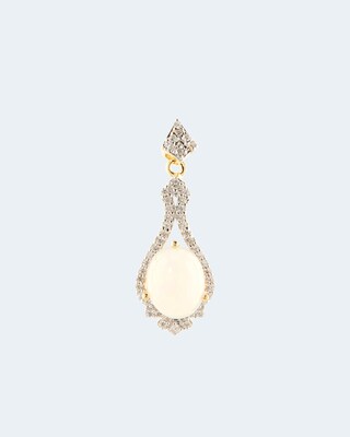 Anhänger mit Opal und Zirkon