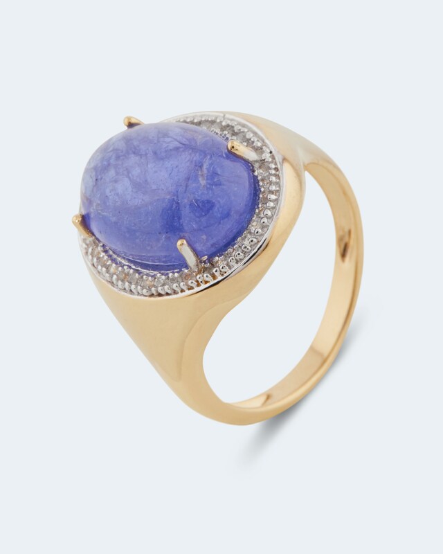 Ring mit Tansanit AAA
