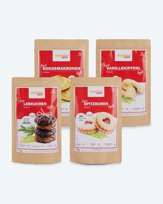 Weihnachtsplätzchen & Lebkuchen Set light