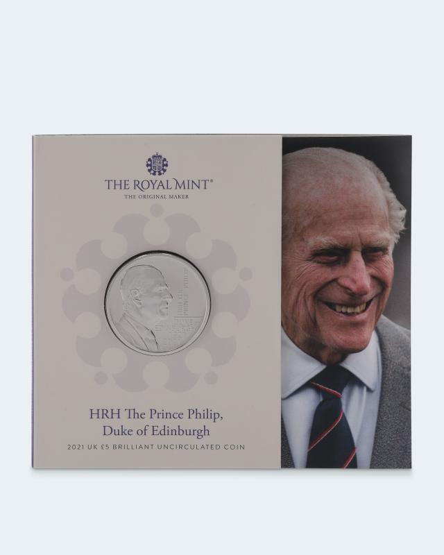 Produktabbildung für 5 Pound Prinz Philip 2021